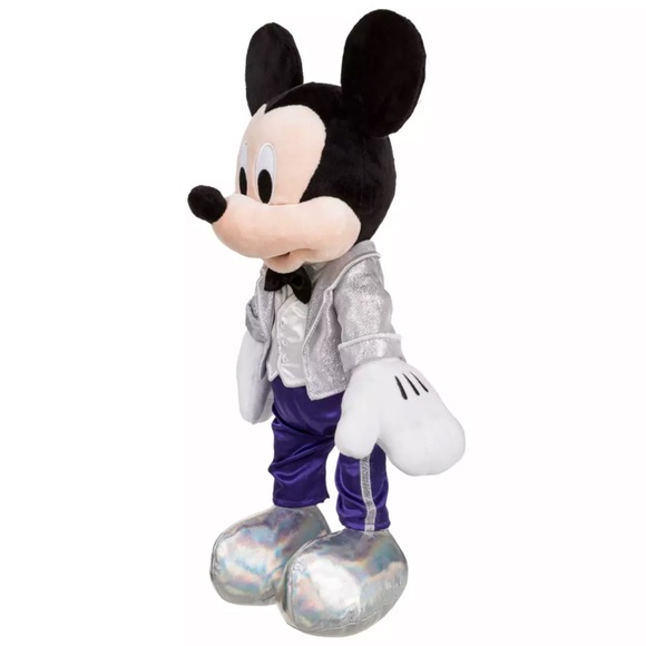 NEW Mickey Mouse Plush with Disney100 Outfit – 13 1/4'' - Picture 3 of 6
